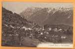 D255 Salvan - Vue Générale Du Village. Envoyée De Hòtel Gay-Balmaz, Les Granges En 1914 Vers Genève. Jullien 9638 - Granges