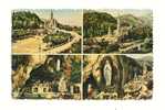 Cp, Christianisme, 65 - Lourdes, Multi-Vues, Voyagée 1963 - Holy Places