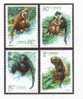 2002 CHINA GIBBONS 4V STAMP - Unused Stamps