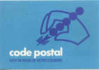 Carte De Promotion Du Code Postal - Code Postal Mot De Passe De Votre Courrier - Código Postal