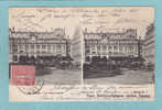 VUES STEREOSCOPIQUES JULIEN DAMOY - PARIS  - 1907 -  Gare Saint - Lazare - BELLE CARTE   - - Cartes Stéréoscopiques