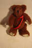 PELUCHE ANCIENNE / PETIT OURS ARTICULE  LONG 16CM / 1990/95 - Knuffels