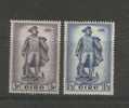 IRLANDE Yvert 126 / 127 Série Complète * Neuve Charnière MH Commodore John Barry - Unused Stamps