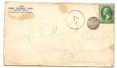 US - 3 - COVER C/1871 - Washinton 3c - Very Fancy Mute Cancellation From BOSTON To PHILADELPHIA - Covers & Documents