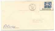 US - 3 - 1950 VF COVER MIAMI To COLUMBIA, Postmaster Signature - Vf  # C51MARGINAL STAMP - 2c. 1941-1960 Brieven