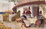 12472   Regno  Unito,    Galles,  Welsh  Women At Tea,  VG  1913 - Sonstige & Ohne Zuordnung