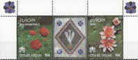 Vaticano 1999 - Europa Unita S.287 2 Val. Con Appendice - Unused Stamps