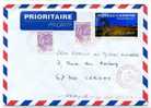 LETTRE NOUVELLE-CALEDONIE / OBLITERATION DE FAYAQUE ROUGE   1997 - Lettres & Documents