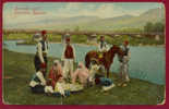 BOSNIA, BOSNIAN GYPSIES/ZIGEUNER NATIONAL COSTUME PICTURE POSTCARD 1915 - Non Classés