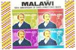 48456)foglio Commemorativo Malawi Con 4 Valori L.david - Bf31 - Nuovi - Malawi (1964-...)