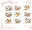 48462)foglio Commemorativo Russo Con 9 Valori Fauna 1989 - N°5641-43 - Nuovi - Hojas Completas