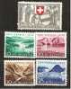 Switzerland1952: Michel570-4mnh** - Neufs