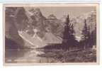 MORAINE LAKE Alberta Canada Carte Photo Real Postcard - Autres & Non Classés