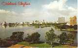 Oakland Skyline Across Beautiful Lake Merritt In Downtown Aerea 1961 - Oakland