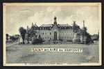 CPA  ANCIENNE- FRANCE- ST-HILAIRE DU HARCOUET (50)- L'HOPITAL-HOSPICE EN GROS PLAN- ANIMATION - Saint Hilaire Du Harcouet