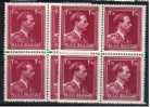 832  2 Bloc De 4 (3 *)  Nuances Et Dentelure - 1936-1957 Offener Kragen