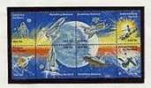 1981 USA  Space Achievement Stamps Moon Sun Planet Sc#1912-1919 1919a - Stati Uniti