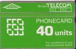 SCHEDE TELEFONICHE - PHONECARD - BRITISH TELECOM - 40 UNITS - - BT Emissions Définitives