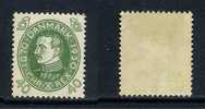 DANEMARK / 1930 - # 206 - 40 Ö VERT  * (ref T83) - Nuovi