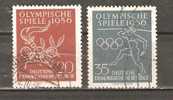 GERMANY DDR 1956 - CPL. SET - OLYMPIC GANMES  - USED OBLITERE GESTEMPELT - Ete 1956: Melbourne