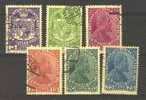 Liechtenstein  :  Yv  4-9  (o) - Used Stamps