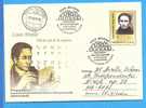 Louis Braille MOLDOVA  / MOLDAVIE Postal Stationery Cover 2010 - Behinderungen