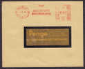 Denmark ATM Cancel 302 KØBENHAVNS DISCONTOKASSE Meter Stamp Cancel Cover 1938 - Franking Machines (EMA)