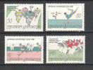 Liechtenstein   JO Seoul 1988   Yvert 888 - 891 **  MNH - Zomer 1992: Barcelona