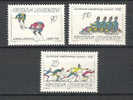 Liechtenstein  JO Calgary 1988  Yvert 875 - 877  **  MNH - Invierno 1988: Calgary