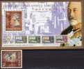 150 Years Post Office 1993 Hongkong 667+ Block 26 ** 20€ Georg V. Castl Windsor Stamp Of Stamp Bloc Sheet From HONG KONG - Blocks & Kleinbögen