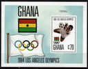 GHANA   BF 108 * *  ( Cote 7.50e )  Jo 1984   Football  Soccer Fussball - Nuevos