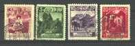 Liechtenstein  :  Yv  94-97  (o) - Used Stamps