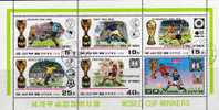 Gewinner Der Fussball WM 1982 Korea 1747/53 Plus Kleinbogen O 21€ Sieg Von 1930 Bis 1978 Sheetlet From Corea - 1982 – Spain