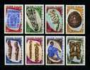 POLYNESIE 1968 N° 52/59 ** Neufs = MNH Superbes Cote 78 € Arts Des Iles Marquises Sculptures Tatouages Tikis - Unused Stamps