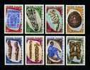 POLYNESIE 1968 N° 52/59 ** Neufs = MNH Superbes Cote 78 € Arts Des Iles Marquises Sculptures Tatouages Tikis - Ongebruikt