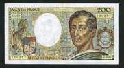 FAYETTE N° 70/8 TTB   1988 - 200 FRANCS (MONTESQUIEU) Bel Aspect Général, Peites Taches. - 200 F 1981-1994 ''Montesquieu''