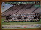 Manifesto Rugby Formazione Benetton Treviso 2010/2011 Maglia Bianco Verde Dei Leoni - Rugby