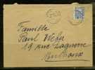 FRANCE 1947 N° 718 A Seul  Obl. S/lettre Entiére - Storia Postale