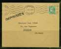 FRANCE 1948 N° 680 Seul  Obl. S/lettre Entiére - Brieven En Documenten