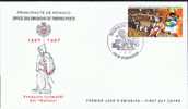 MC+ Monaco 1997 Mi 2362 FDC Tennisturnier - Storia Postale