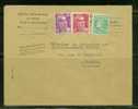 FRANCE 1949 N° Usages Courants Obl. S/lettre Entiére - Covers & Documents