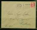 FRANCE 1946 N° 716 Seul Obl. S/lettre Entiére - Covers & Documents