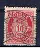 N Norwegen 1893 Mi 56 Posthornmarke - Used Stamps
