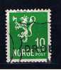 N+ Norwegen 1937 Mi 181 Löwenmarke - Used Stamps