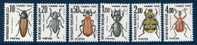 France - Taxe 103/108 ** TB - Insectes : Coléoptères - Cote 4.3 - 1960-.... Mint/hinged