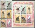 BELIZE - BIRDS OF BELIZE - PAJAROS DE BELIZE  - SET + SS - MNH - 1987. - Belize (1973-...)