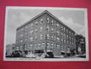 Lumberton NC   Lorraine Hotel  B&w  1953 Cancel    -----(ref 109) - Altri & Non Classificati