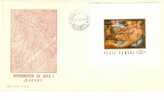 Romania FDC 1971 / Painting I - Nudes / MS - Naakt