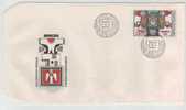 Czechoslovakia FDC 20-2-1974 International Stamp Exhibition BRNO74 - FDC