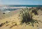 Cp , RÉGION , AQUITAINE , Des Dunes Où Pousse L'herbe Amère , Des Vagues Frangées D'écume , La Mer... - Aquitaine